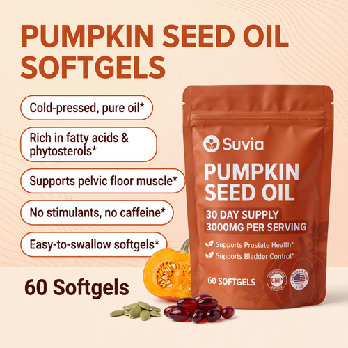 Suvia Pumpkin Seed Oil Softgels
