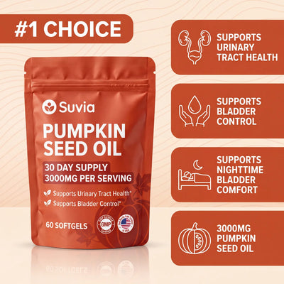 Suvia Pumpkin Seed Oil Softgels