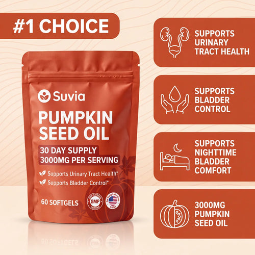 Suvia Pumpkin Seed Oil Softgels